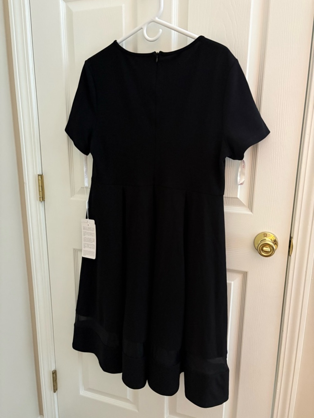 NWT JJs House Black A Line Fit & Flare Dress size 2X - Picture 2 of 11